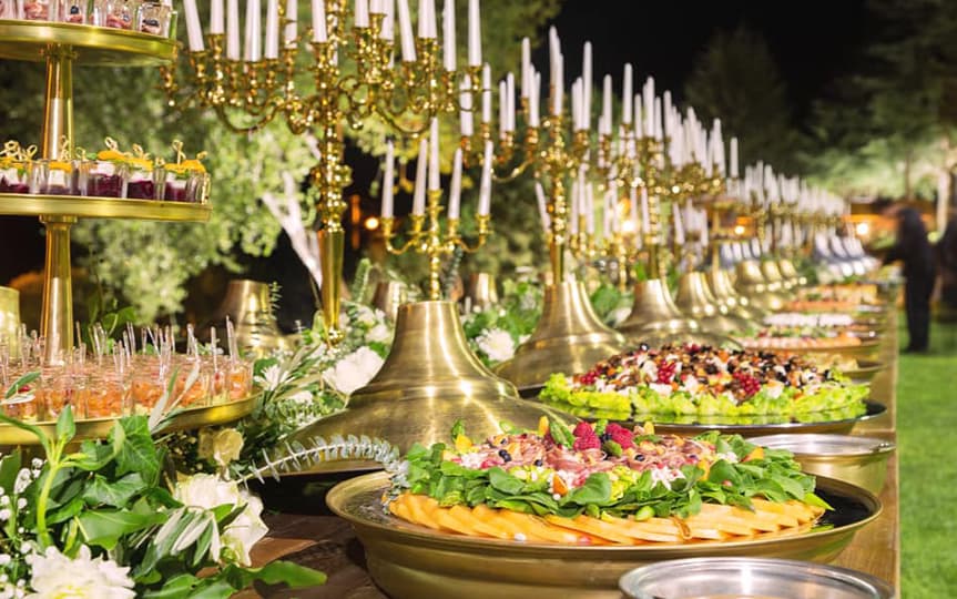 Dalia Catering Wedding Caterers, Lebanon BridaLeb
