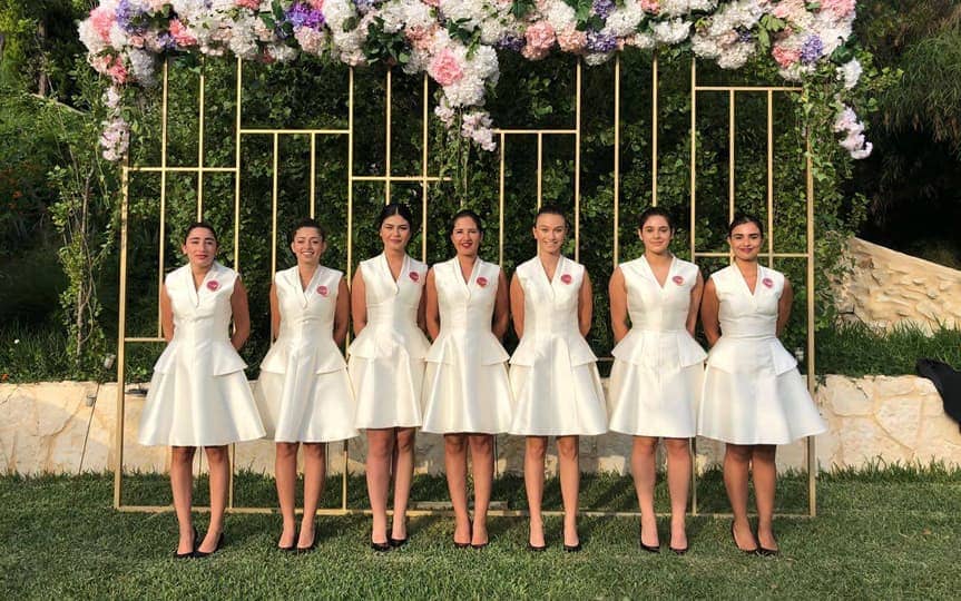 Diffa Group Wedding Hostesses, Lebanon BridaLeb